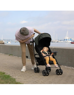 Carriola Ligera 3Dlite Summer Verde - Reclinable y Plegable 2