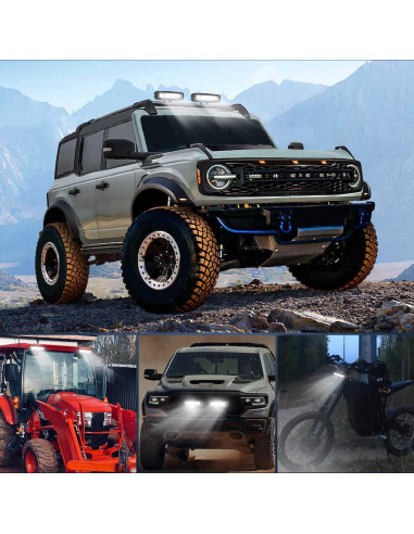 Nilight Pods LED 60W 15.24 cm Luz de Niebla para Off Road