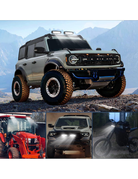 Nilight Pods LED 60W 15.24 cm Luz de Niebla para Off Road