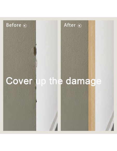 12 Protectores de Esquinas de Pared TRAIN2 ART 114.3 cm L 12 Protectores de Esquinas de Pared TRAIN2 ART 114.3 cm L