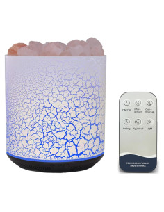 Difusor de Aceites Esenciales Otheya 400ml con Lámpara de Sal