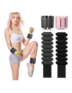 Conjunto de Pesas Ajustables para Muñeca y Tobillo Nousagra 0.45 kg