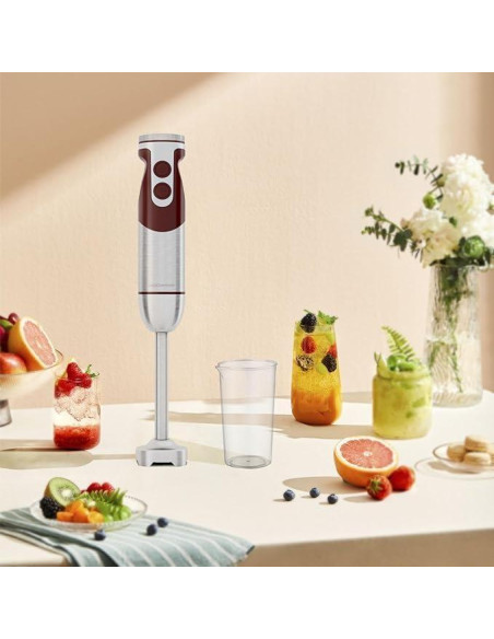 Batidora de Inmersión MEGAWISE 5 en 1 400W Acero Inoxidable