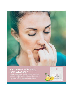 Difusor Nasal de Aromaterapia Essence - Alivio de Alergias - Paquete de 3 2