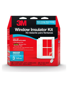 Kit Aislante Ventana Interior 3M para 3 Ventanas 0.91x1.52m
