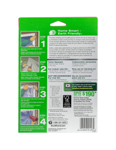 Kit Aislante Duck para Ventanas y Puertas de Patio 213x305cm 2