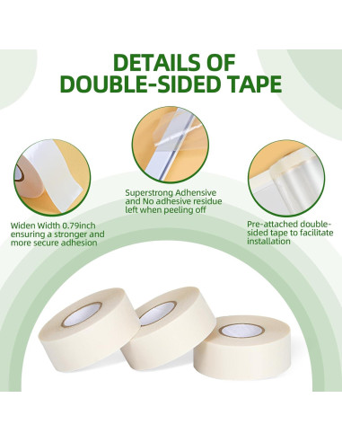 Kit de Aislamiento de Ventanas FLYZZZ 1.6m x 10m para Invierno