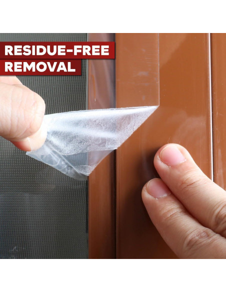 Cinta de Sellado de Ventanas XFasten 50.8mm x 27.43m Transparente Cinta de Sellado de Ventanas XFasten 50.8mm x 27.43m Transparente