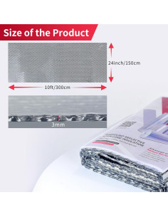 Hoja Aislante Reflectante AggSound 61 cm x 3.05 m 3 mm 2