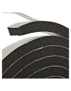 Cinta de Sellado de Espuma de Goma Negra Frost King 3m