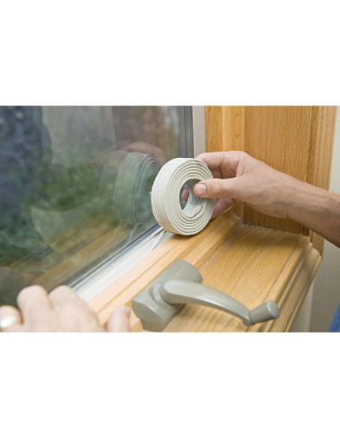 Burlete sellador Frost King 13.72 m Gris para ventanas