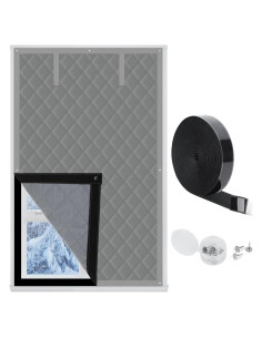 Kit Aislante de Ventanas Augblinds 91x152 cm Gris Térmico