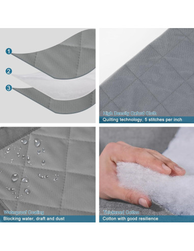 Kit Aislante de Ventanas Augblinds 91x152 cm Gris Térmico