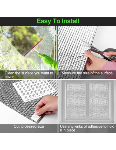 Rollo Aislante Reflectante Doble Burbuja 120cm x 3.05m Plata