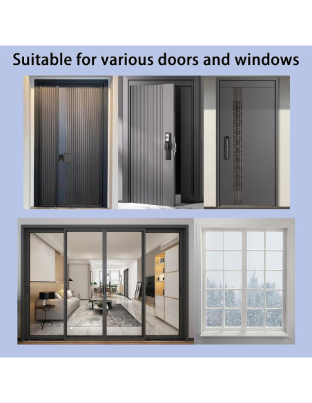 Burlete Autoadhesivo Coengwui 72m Negro Aislante Térmico