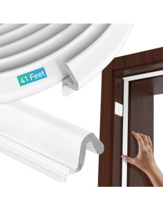 Sello de Puerta FCSOTSPS 12.5m Burlete Blanco a Prueba de Sonido 2