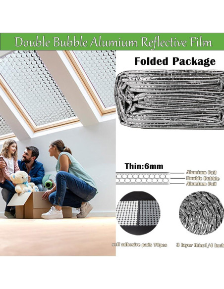 Aislamiento Reflectante Doble NewBeeclassic 6MM 60x305cm