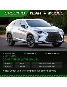 Amortiguador TCFWED Lado Derecho Maletero Lexus RX350/RX450h 2