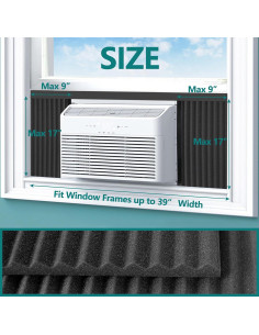 Kits de Paneles Aislantes de Espuma Daisypower para Aire Acondicionado 43 cm 2