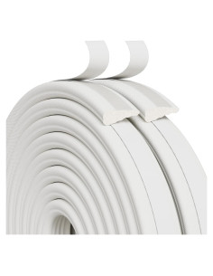 Burlete Aislante Vannesse 196" Blanco para Puertas y Ventanas