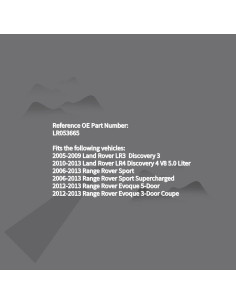 Tapa de Llenado de Combustible YUTOCOOL LR053665 para Land Rover 2
