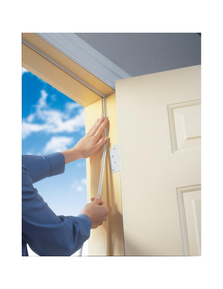 Sello de puerta PRUGNA 20 pies goma autoadhesiva blanca