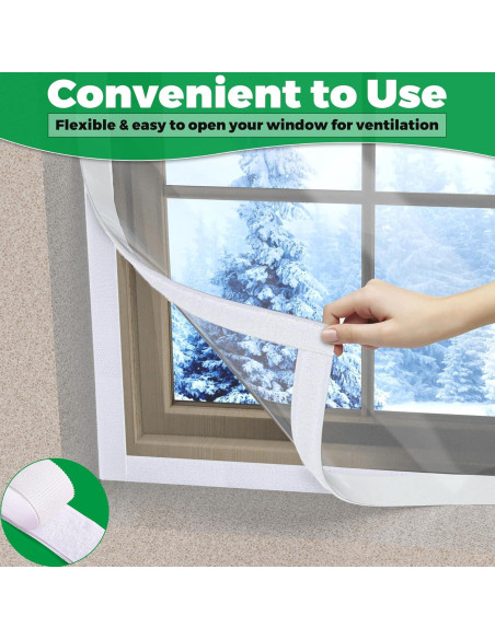 Kit de Aislamiento de Ventanas Forestchill 160x160cm Reutilizable