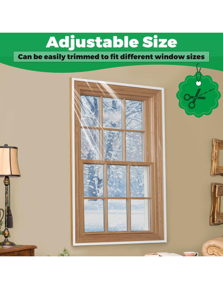 Kit de Aislamiento de Ventanas Forestchill 160x160cm Reutilizable