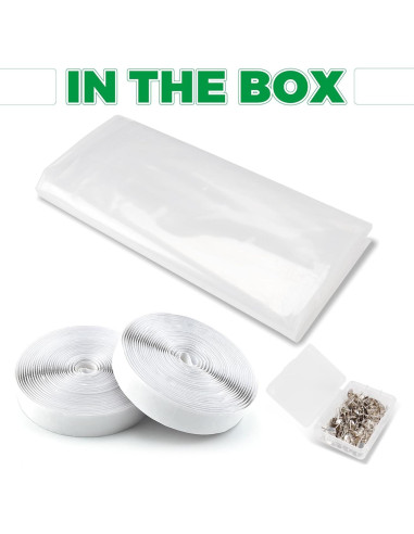 Kit de Aislamiento de Ventanas Forestchill 160x160cm Reutilizable