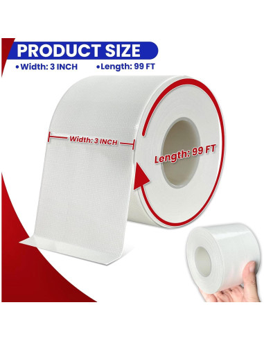 Cinta de Sellado de Ventanas Birllaid Blanca 30.18 m Impermeable