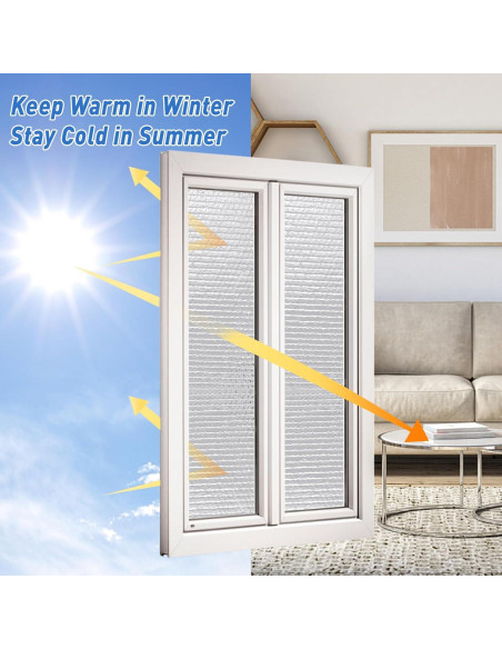 Aislante de Ventana RV Supkiir 300x40cm Doble Cara Reflectante