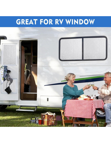 Aislante de Ventana RV Supkiir 300x40cm Doble Cara Reflectante