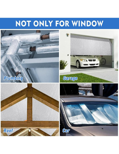 Aislante de Ventana RV Supkiir 300x40cm Doble Cara Reflectante