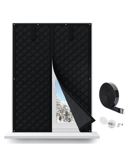 Cortina Térmica Aislante Augblinds 116x157 cm para Ventanas