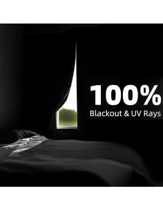 Cortinas Blackout Magnéticas BKSAI 57x39cm 100% Oscurecedoras 2
