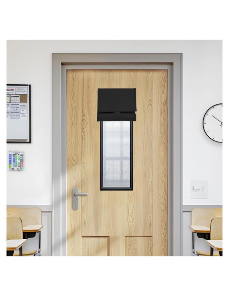 Cortina de Puerta Vatge 20x91 cm Aislante Térmico Negra