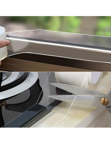 Cinta de Sellado Transparente XIYAOXI 5cm x 10m Aislamiento