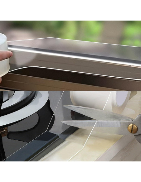 Cinta de Sellado Transparente XIYAOXI 5cm x 10m Aislamiento