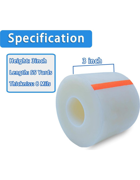Cinta de Sellado de Ventanas Wensskku 50.29m Transparente