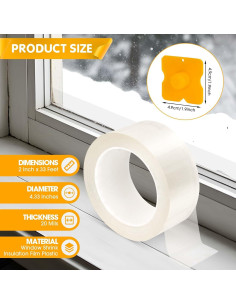 Cinta de Sellado PADELO 5.08 cm x 10.06 m Transparente 2