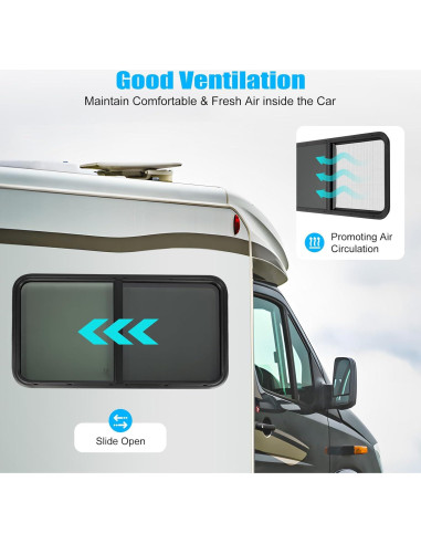 Ventana Deslizante Horizontal 110x59cm AOLIU para RV