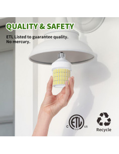 Bombilla LED NS 70W 10500 lúmenes 5000K E26/E39 2