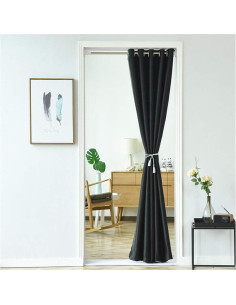 Cortina Térmica Aislante WPKIRA Negra Opaca 1 Panel 39x78 cm 2