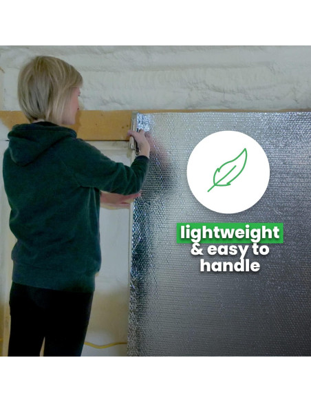 Rollo Aislamiento Burbuja EcoFoil 46.45 m 3.175mm Reflectante