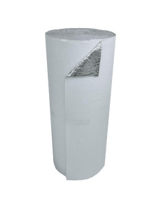 Aislante Térmico Burbuja Doble Aluminio R8 0.635cm x 30.48m