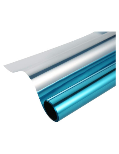 Película Reflectante de Ventana Kinsolar 61x300 cm Azul Plateado