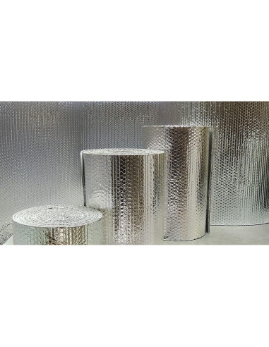 Aislante Doble Poly-Air Aluminio 61cm x 15.24m R8