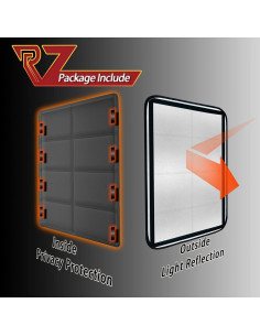 Sombra de Ventana RV Murts 63.5x40.6cm Plegable UV Bloqueo 2