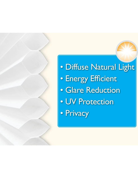 Cortina Celular Filtrante Redi Shade 76.2x162.6cm Gris