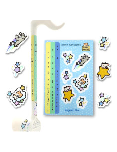 Etiqueta Musical Otamatone Honey Hamstore Regular Multicolor